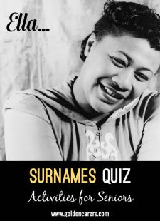 Guess the Surnames Quiz