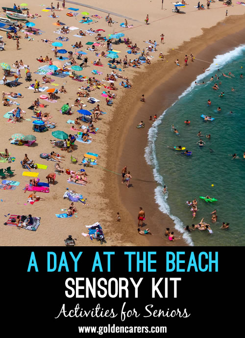 A Day at the Beach Sensory Kit Inspiration