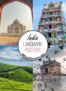 India Landmark Posters