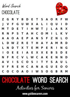 Chocolate Wordsearch