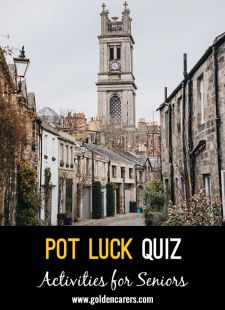 Pot Luck Quiz 12