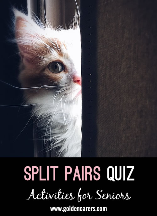 Split Pairs Quiz