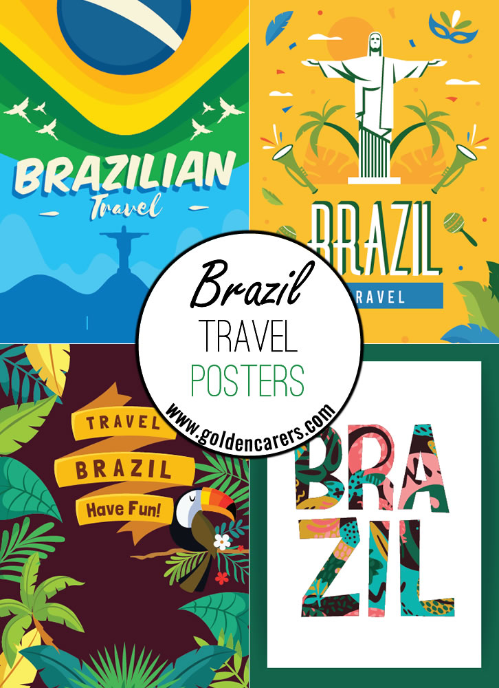 Brazil Travel Posters