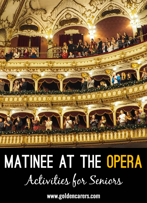 Matinee at the Opera