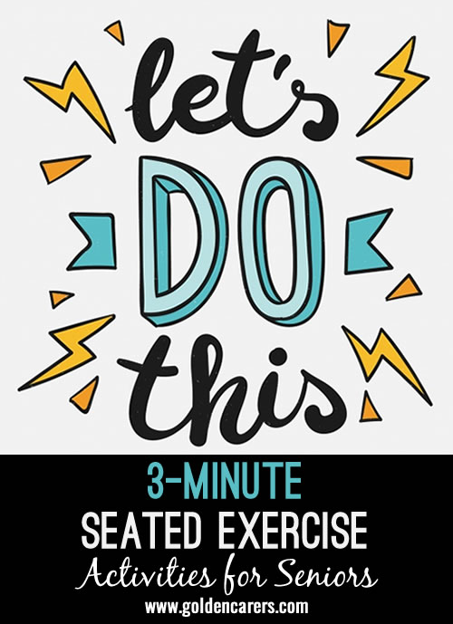 3-Minute Seated Exercise