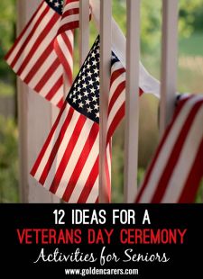 12 Ideas For a Veterans Day Ceremony