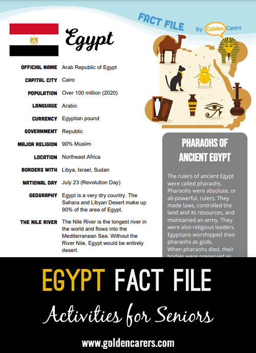 Egypt Fact File