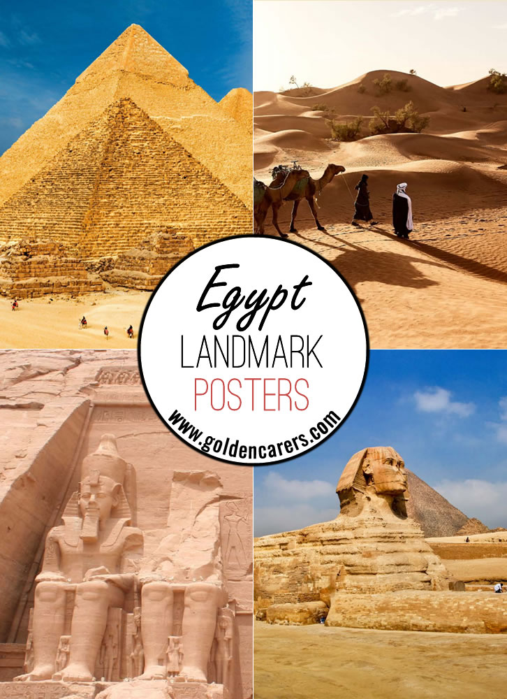 Egypt Landmark Posters