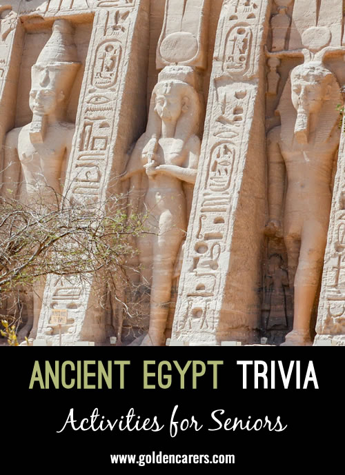 16 Snippets of Ancient Egypt Trivia