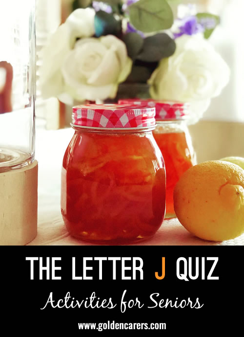 The Letter J Quiz #3