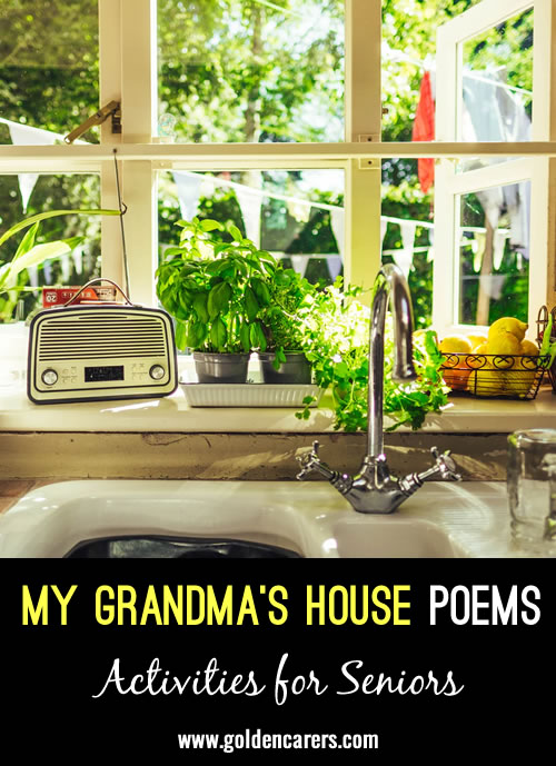 My Grandma's House Poems