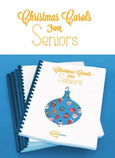 Christmas Carols Booklet for Senior Care - 22 Carols 8 Hymns