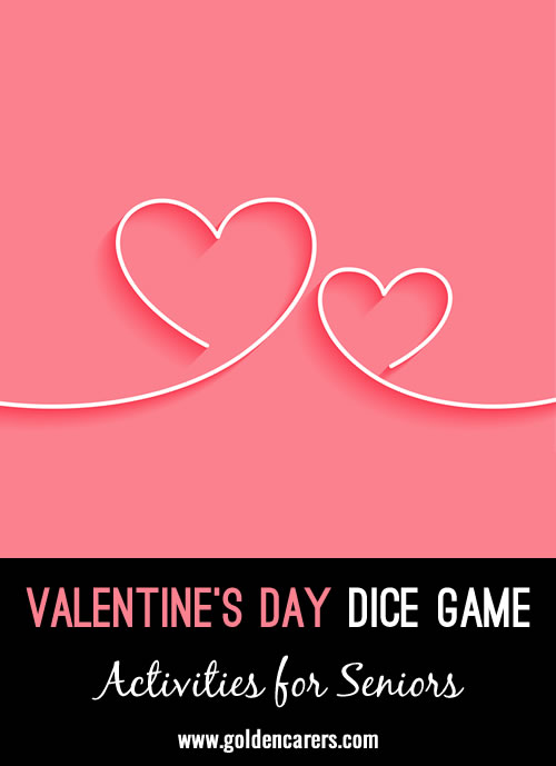 Valentine's Day Dice Game