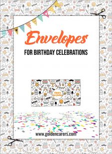 Birthday Card Envelope Template