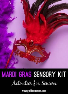 Mardi Gras Sensory Kit Inspiration