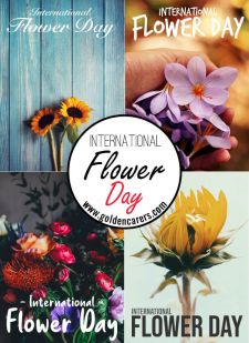 International Flower Day Posters