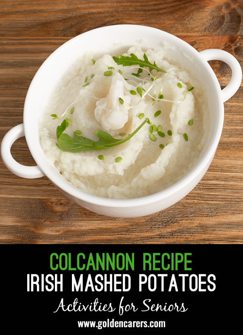 Colcannon - Irish Mashed Potatoes Recipe 