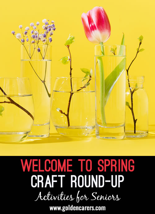 Welcome to Spring Craft Round-Up