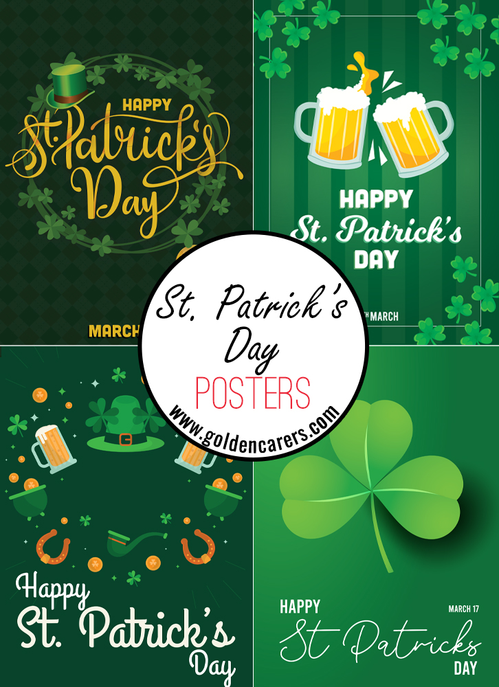 st patricks day poster canva