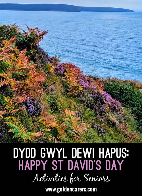 Dydd Gwyl Dewi Hapus: Happy St David's Day