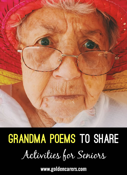 Grandma Poems to Share