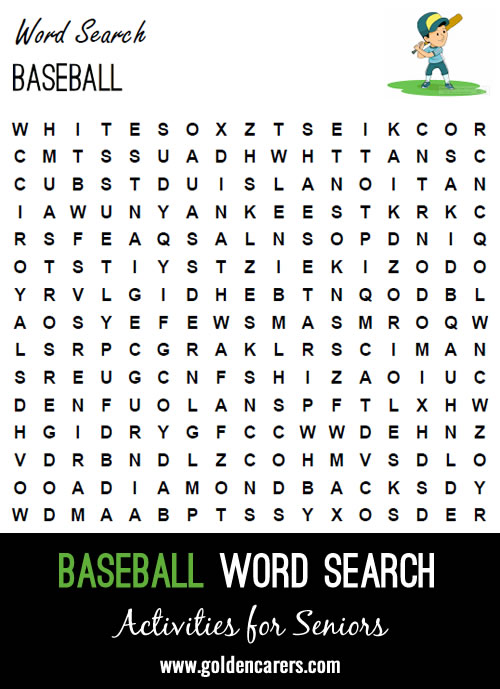 Baseball Word Finder