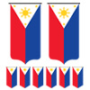 The Philippines Bunting Templates