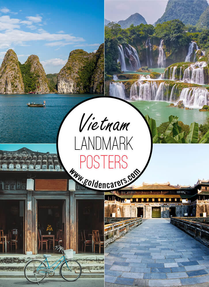 Vietnam Landmark Posters