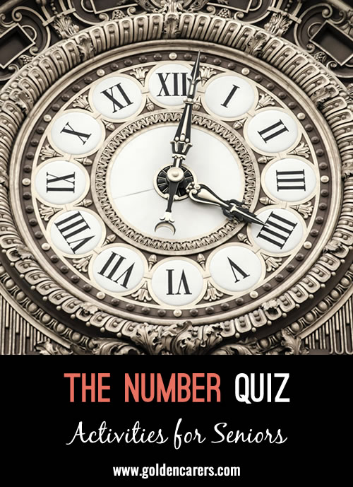 Numbers Quiz 