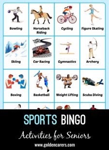 Sports Bingo