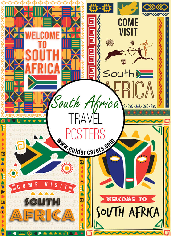 South Africa Travel Posters