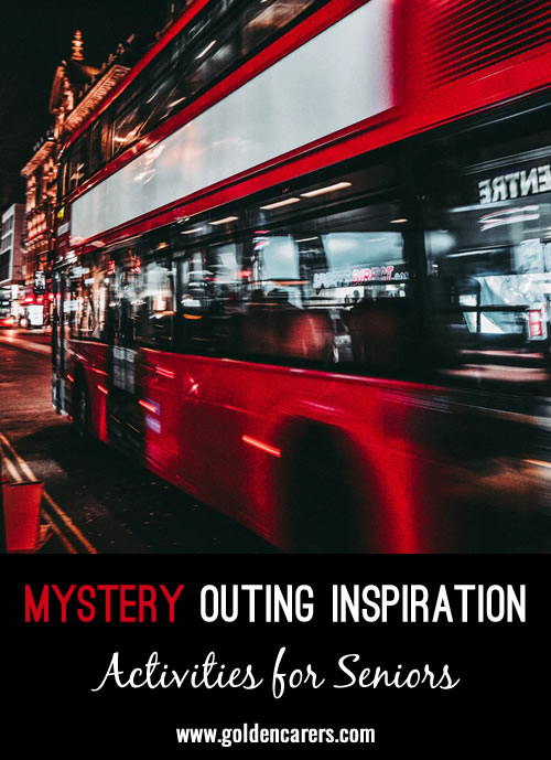 Mystery Outing Inspiration