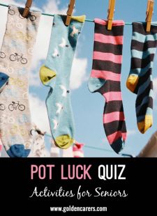 Pot Luck Quiz 21