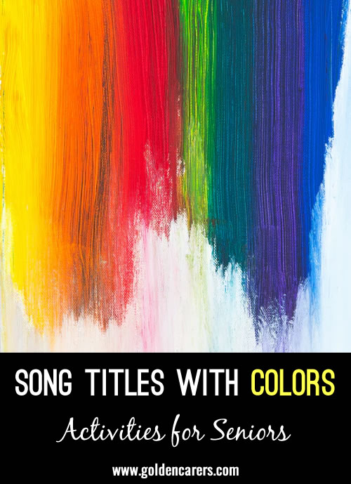 Song Titles with Colors