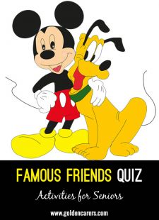 Famous Friend Duo Quiz