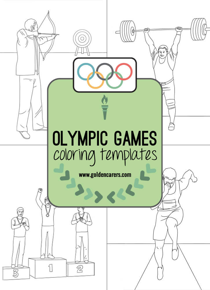 Olympic Games Coloring Templates