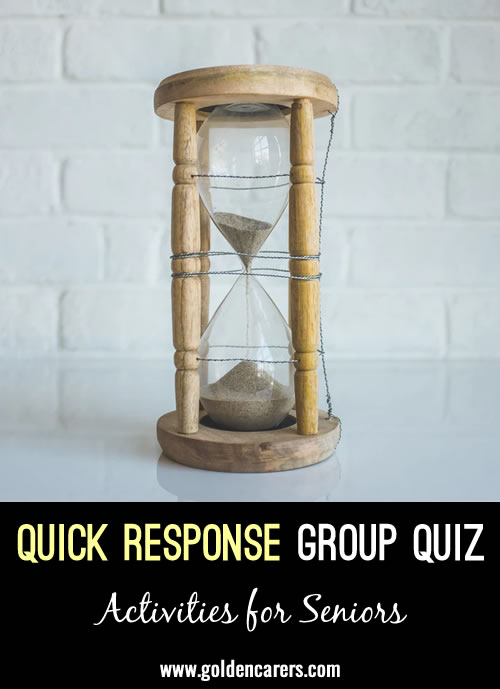 Quick Response Questions