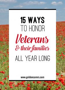 15 Ways To Honor Veterans And Their Families All Year Long 