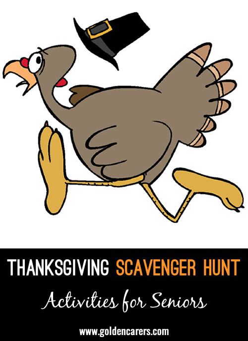 Thanksgiving Scavenger Hunt