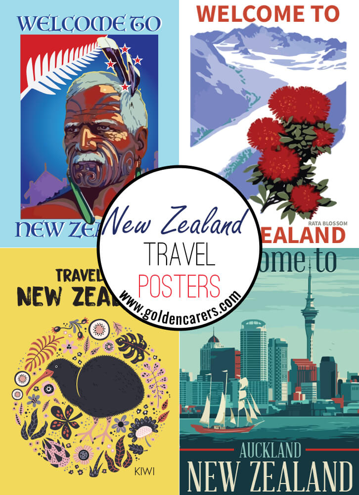 New Zealand Travel Posters