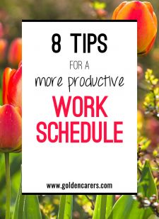 8 Tips for a More Productive Work Schedule