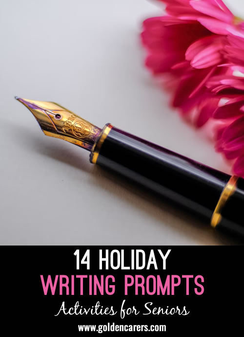 14 Holiday Writing Prompts