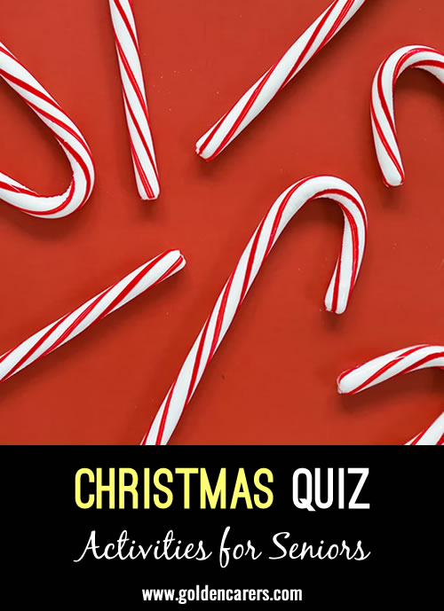 Christmas Quiz VI