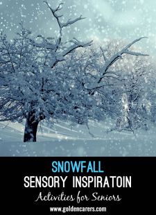 Snowfall Sensory Inspiration