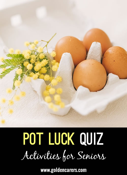 Pot Luck Quiz 31