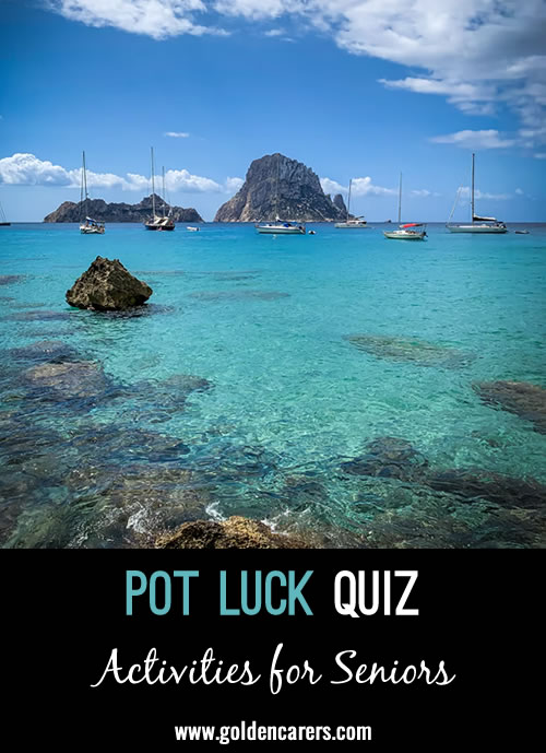 Pot Luck Quiz 33