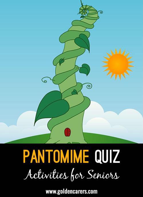 Pantomime Quiz