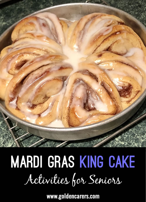 Mardi Gras King Cake