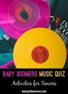 Baby Boomers Music Quiz 5