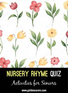 Nursery Rhyme Quiz